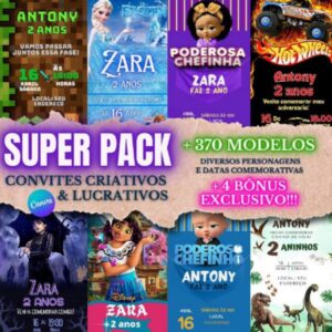 CONVITES CRIATIVOS + BONUS